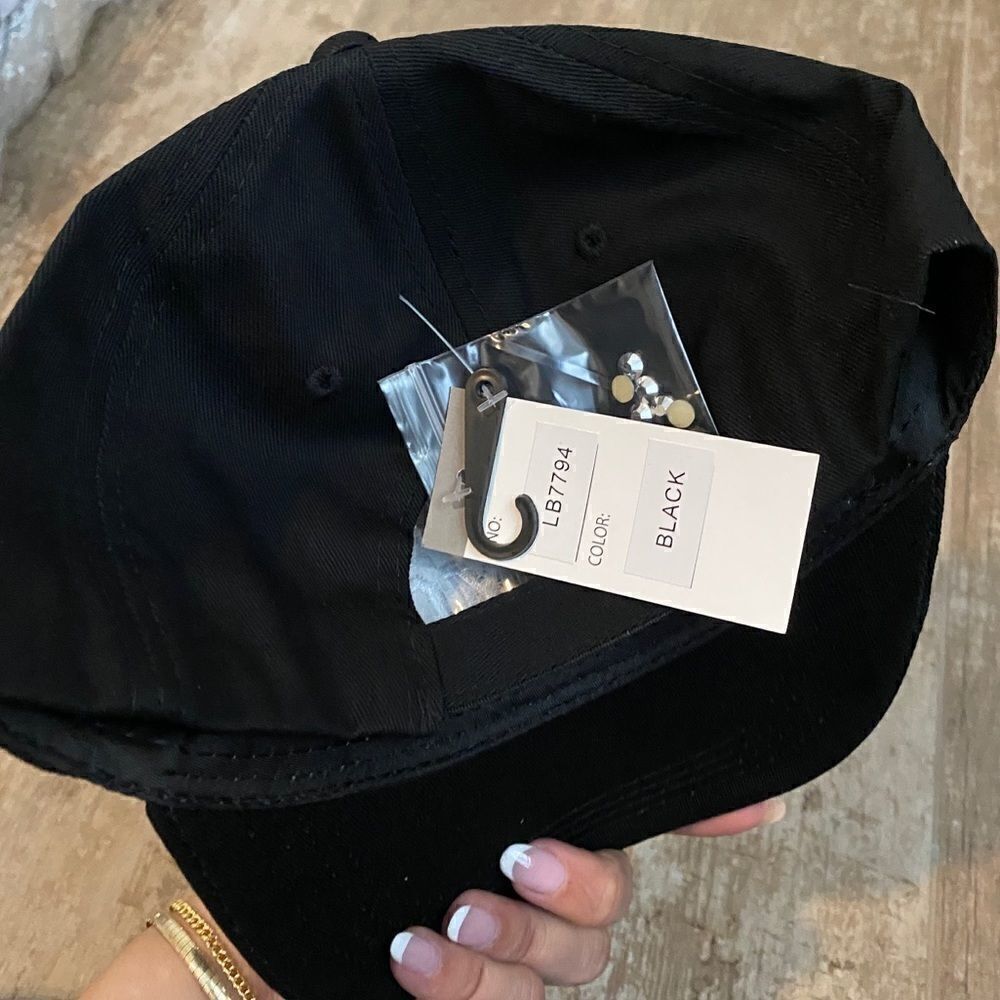 Cheer Mom Rhinestone Cap  - Picture 5 of 5